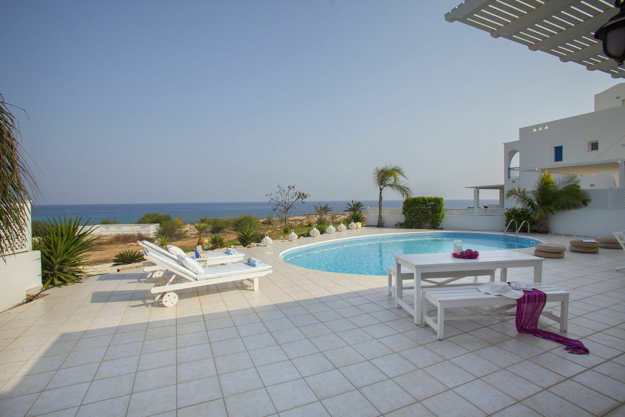 פרוטאראס Mimoza Seafront Villa מראה חיצוני תמונה