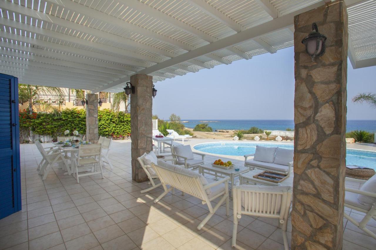 פרוטאראס Mimoza Seafront Villa מראה חיצוני תמונה